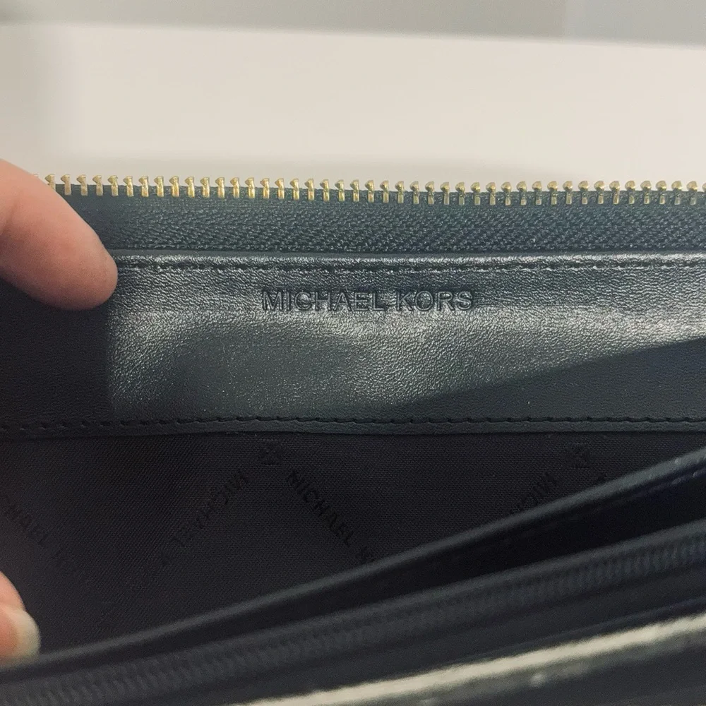 Michael Kors‎ Black Jet Set Travel Continental Wallet